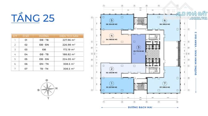 BÁN VP mới 100% 25Tầng Siêu VIP tại ngay ngã tư Bạch Mai và Minh Khai- Giá Siêu rẻ ở HN - 21