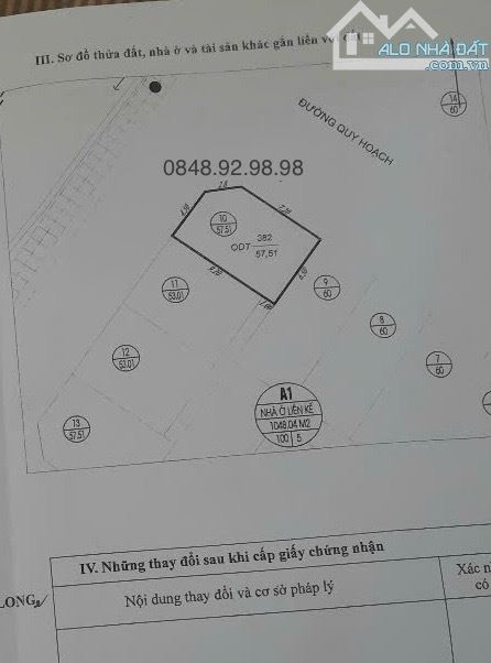 CC Cần Bán Lô Đất Trung Tâm Cột 3-Ô góc siêu đẹp-S= 58m²/mt:6,5-Giá 7,3 tỷ - 2