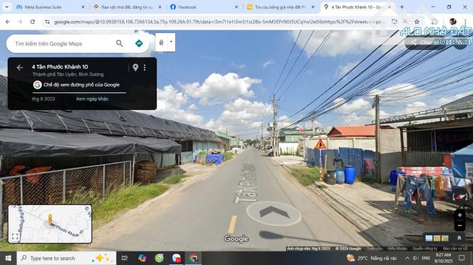 Cô 8 nhờ bán gấp lô 290m2 đất ngay mặt tiền đường Trịnh Công Sơn trung tâm tp Tân Uyên. - 2