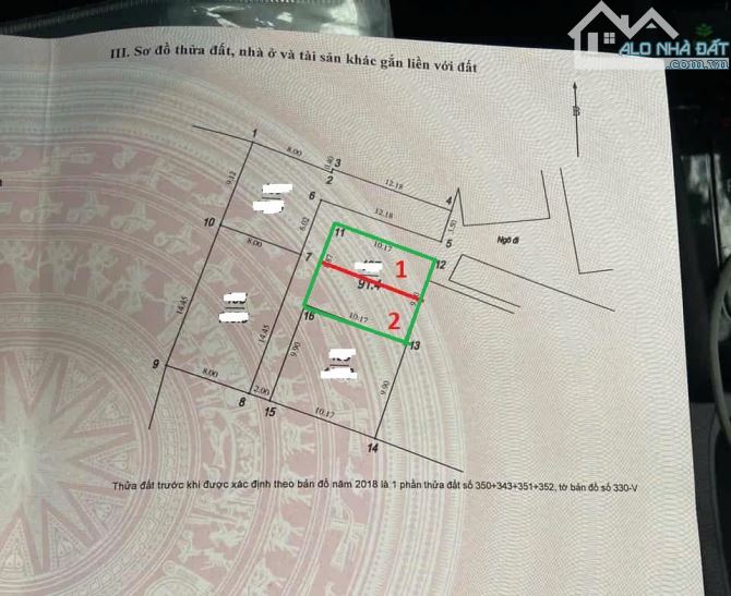 Hiếm!!! Bán nhanh lô đất Ngọc Thụy, 92M X MT 10M, Lô góc, 3 thoáng, view hồ, giá đầu tư - 2