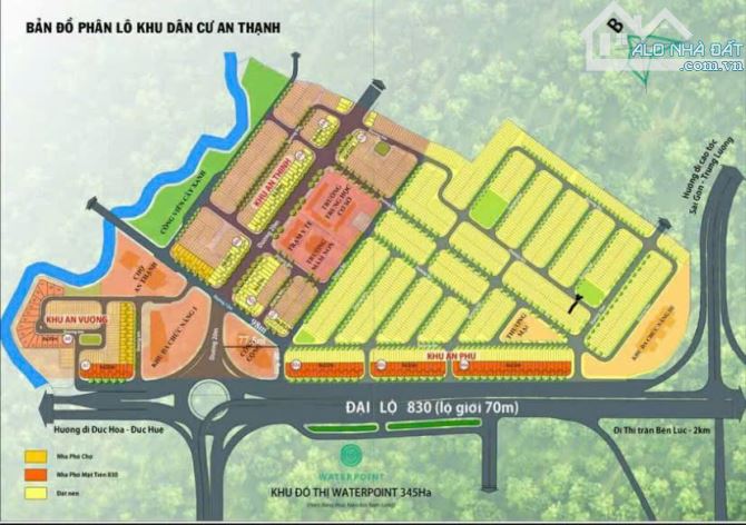 Đất KDC Nam Long An Thạnh - ĐỐI DIỆN CÔNG VIÊN 1.8 tỷ chốt gấp - 2