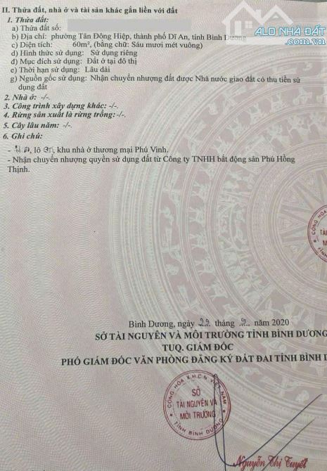 Bán đất kế công viên 4x15m, đường N3 KDC Icon Central p.Tân Đông Hiệp gần chợ - 2