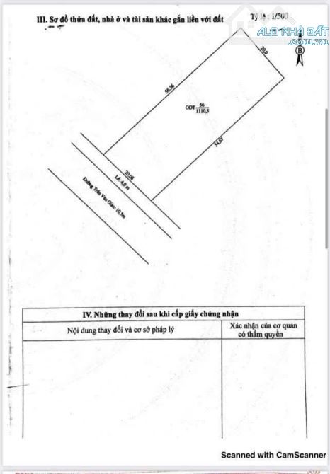 BÁN ĐẤT 1110 m2 MẶT TIỀN TRẦN VĂN GIÀU, KHU NHÀ GIÀU CỒN KHƯƠNG, P CÁI KHẾ, TPCT - 2