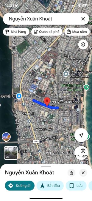 Cần chuyển nhượng lại cặp đất khu phố Hàn đường Nguyễn Xuân Khoát - 2