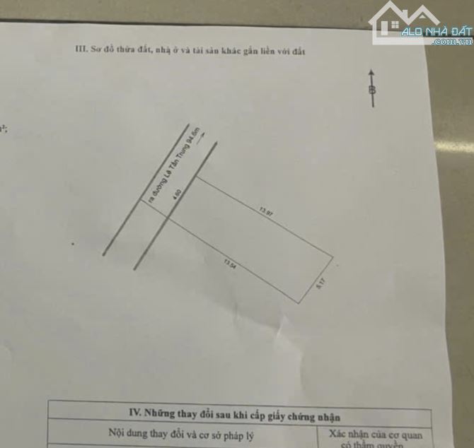 🔥 Đất kiệt 3m Lê Tấn Trung . Sơn Trà  - Diện tích 67m2 ngang 5m  - Hướng tây bắc - 2