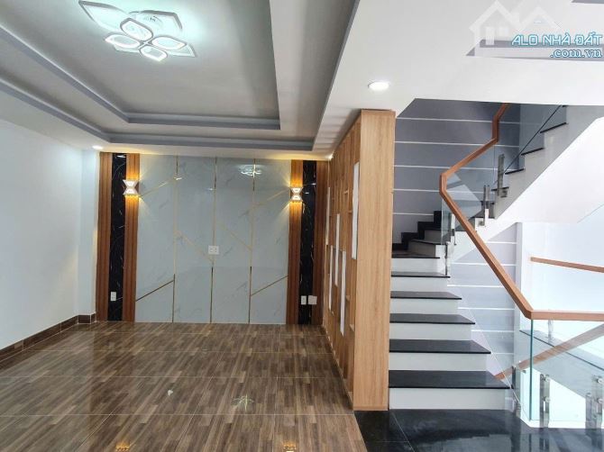 NHÀ ĐẸP 4 TẦNG 60M2  NHỈNH 6 TỶ– VÕ VĂN HÁT, Q9 – XE HƠI NGỦ TRONG NHÀ - 2