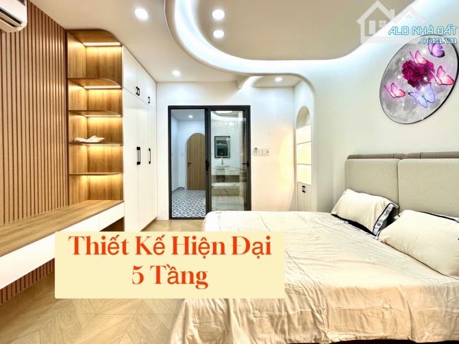🌈🏡GIÁP Q1 XÂY MỚI 100% HẺM XE HƠI 5 TẦNG FULL NỘI THẤT CAO CẤP HƠN 8Tỷ - 2