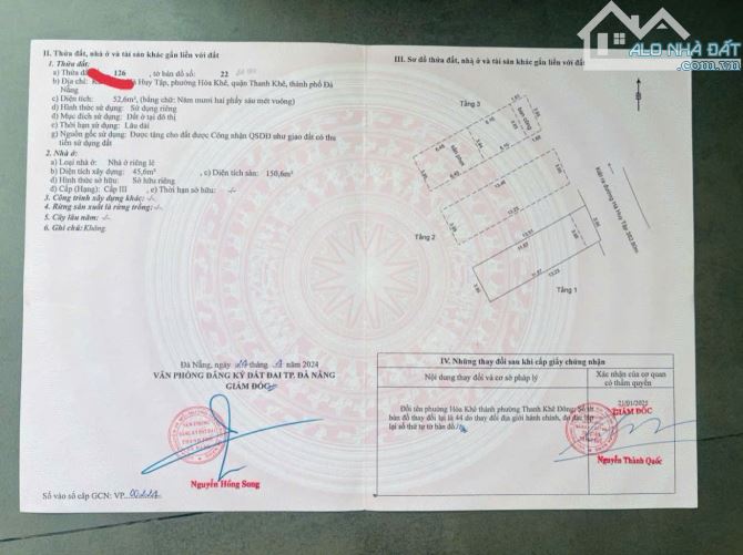 📌📌📌LÀM VIỆC TRỰC TIẾP GIÁ TỐT !!!Nhà 3 tầng kiệt 6m K249 Hà Huy Tập - 2