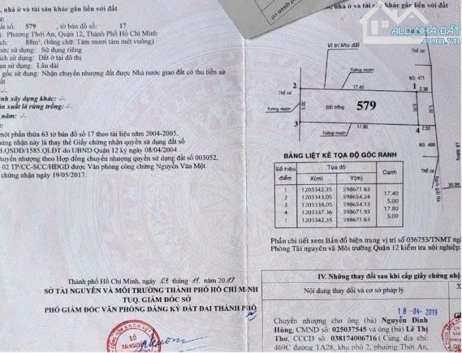 GIÁ TỐT NHÀ (5x20) MẶT TIỀN LÊ THỊ RIÊNG, P. THỚI AN, QUẬN 12 - 3