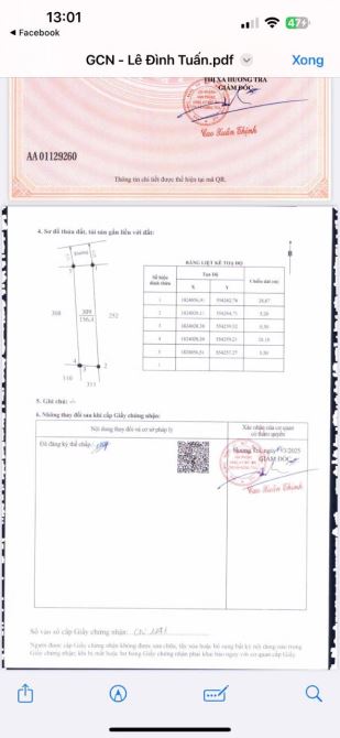 🏡 Hương Chữ – Đường Bê Tông Ô Tô Chạy – 6xx Triệu Có Sổ Đỏ Cầm Tay - 3