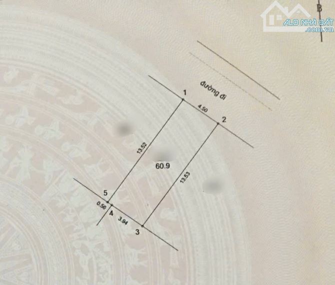 Bán 60m2 - DV Lai Xá, Hoài Đức - mặt tiền 4.5m - Phân Lô, vỉa hè - Ngay trường ĐH Thành Đô - 3