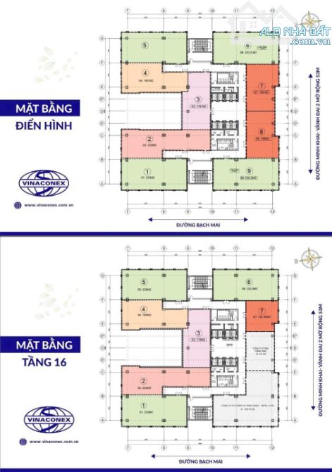 BÁN VP mới 100% 25Tầng Siêu VIP tại ngay ngã tư Bạch Mai và Minh Khai- Giá Siêu rẻ ở HN - 3