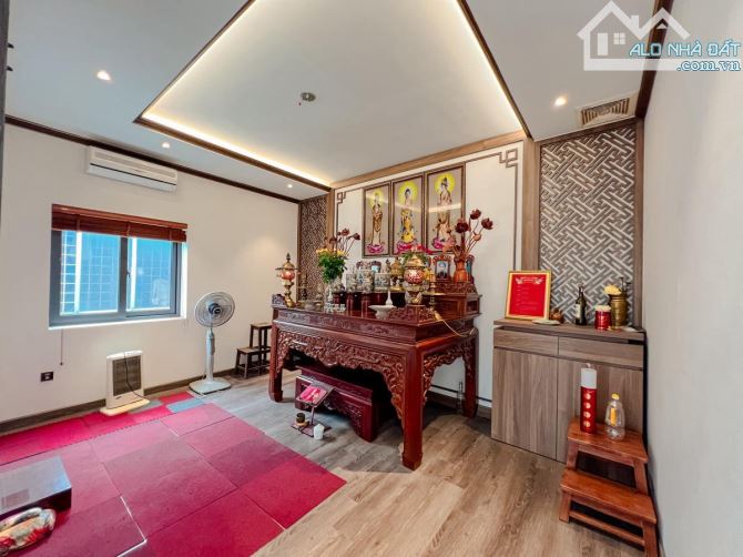 Mặt ngõ thông ô tô tránh Hoàng Cầu, kinh doanh, ô tô ngủ trong nhà, mặt tiền đẹp, 53m*5T - 3