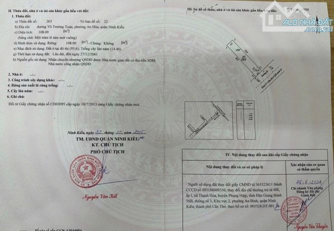 BÁN ĐẤT LỘ Ô TÔ HẺM 75 ĐƯỜNG VÕ TRƯỜNG TOẢN , CÁCH TRƯỜNG HỌC CHỈ 50M - 3