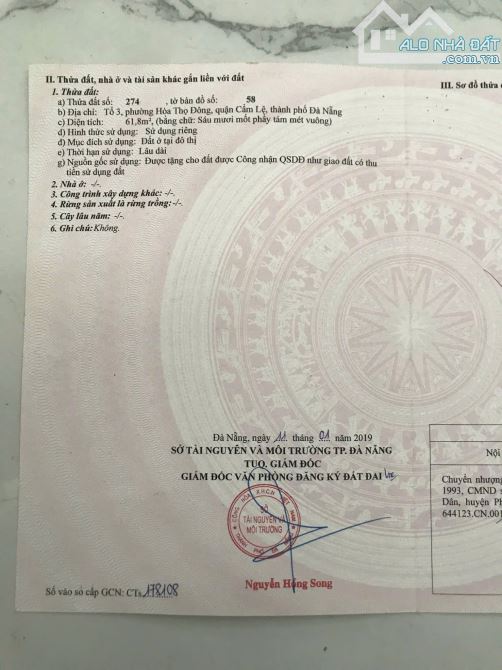 📌📌📌LÀM VIỆC TRỰC TIẾP GIÁ TỐT !!! Bán lô đất đường Trần Ngọc Sương - 3