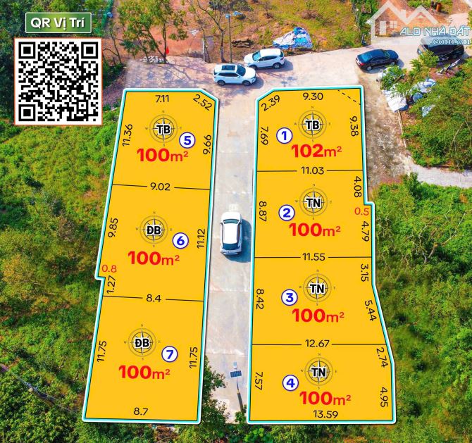 Bán đất 100m2 Kiệt ôtô Vũ Ngọc Phan, cạnh trục đường vành đai 3 nối về Cầu Nguyễn Hoàng - 4