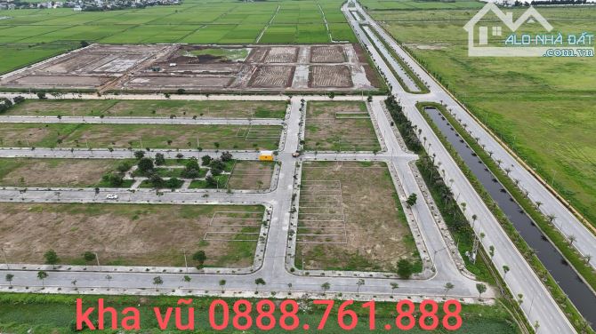 Bán Lô biệt thự 300m2 mặt đường 68m trung tâm thị trấn Tiền hải giá chỉ 5.x tỷ/ lô - 4