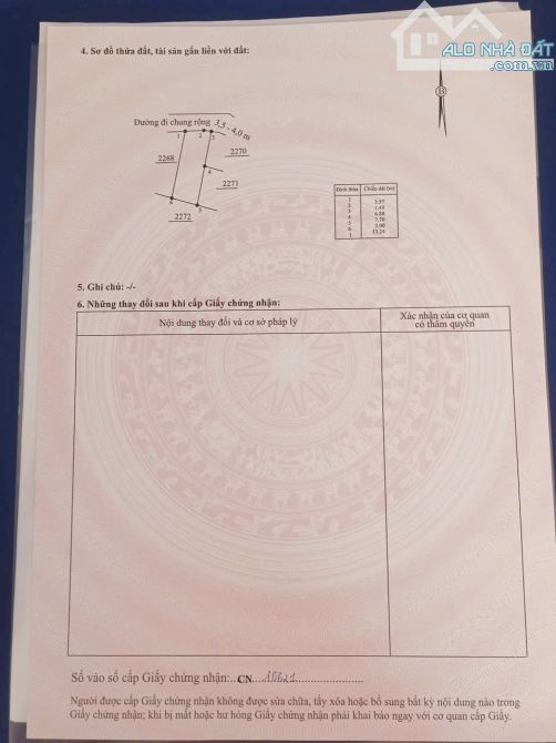 CHỈ CÒN ĐÚNG 1 LÔ DUY NHẤT GIÁ CỰC KÌ RẺ 📌SAU SÁT NHẬP - DIÊN LẠC - DIÊN KHÁNH - 4