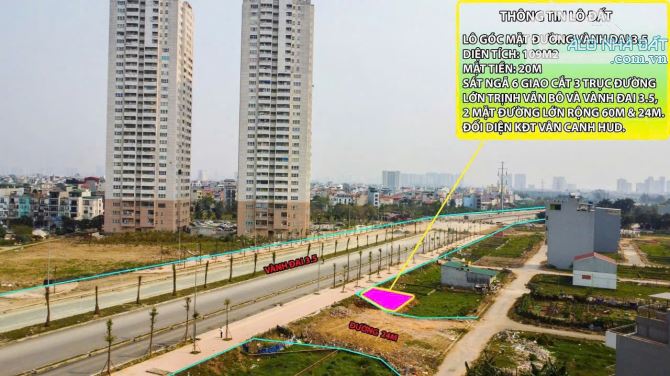 Bá,n Đất Mặt Đường Vành Đai 3.5, 109m². Lô góc 2 Mặt Tiền Đường Vỉa Hè 5M Kinh Doanh Đỉnh. - 5