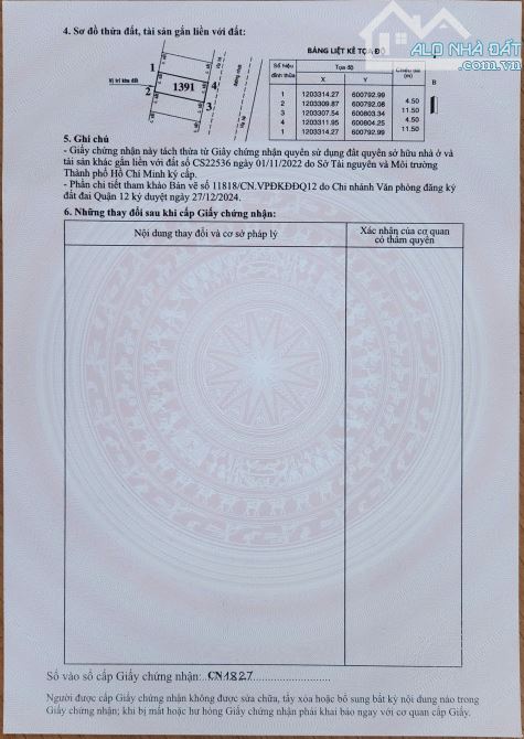 Đất 51,8m2 Hệ Số Xây Dựng 3.5 KDC Bàn Cờ Thạnh Xuân 25 Quận 12, TPHCM - 5