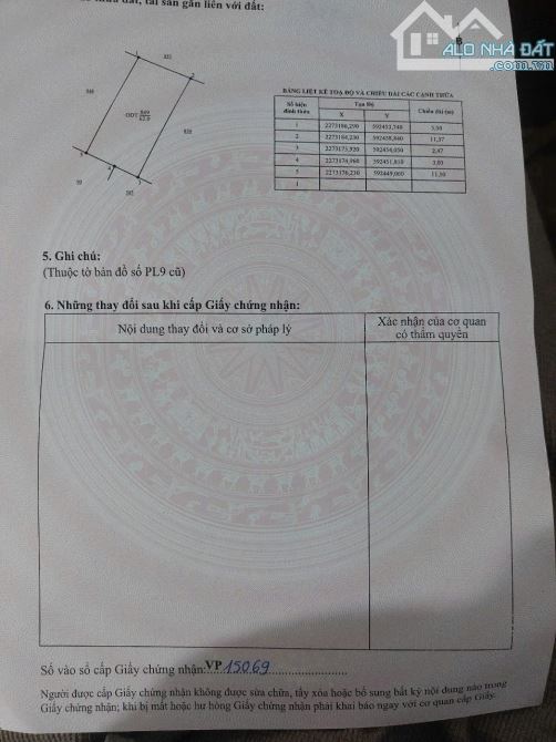 1ty290 Cần bán lô đất đẹp – Tổ 7, Lê Hồng Phong, TP Phủ Lý, Hà Nam - 5