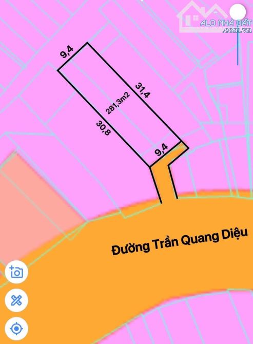 🌟🌟🌟NỀN DT LỚN: XÂY BIỆT THỰ, NHÀ TRỌ, KHÁCH SẠN,… GIÁ RẺ MẶT TIỀN TRẦN QUANG DIỆU - 6