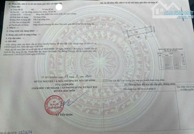 Bán nhà kiên cố 110m2 Tân Hiệp giá 910 triệu sổ hồng riêng - 6