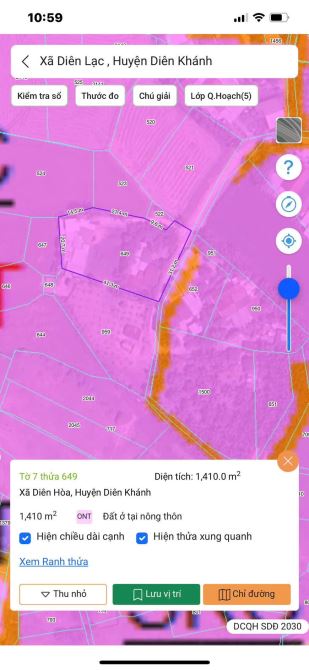 CHỈ CÒN ĐÚNG 1 LÔ DUY NHẤT GIÁ CỰC KÌ RẺ 📌SAU SÁT NHẬP - DIÊN LẠC - DIÊN KHÁNH - 7