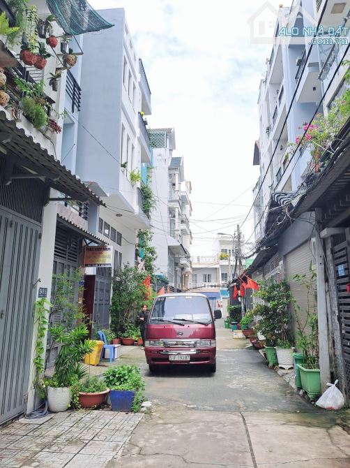 Lê Văn Thọ - Gò Vấp - 64m2 - 4 Tầng - 8.9 tỷ - Hẻm Ô tô - Hoàn công - SHR - 8
