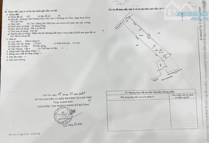 🌟🌟🌟NỀN DT LỚN: XÂY BIỆT THỰ, NHÀ TRỌ, KHÁCH SẠN,… GIÁ RẺ MẶT TIỀN TRẦN QUANG DIỆU - 8