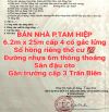 BÁN NHÀ TAM HIỆP, SỔ HỒNG THỔ CƯ, ĐƯỜNG NHỰA 6m THÔNG, SÂN OTO GẦN TRƯỜNG CẤP 3 TRẤN BIÊN