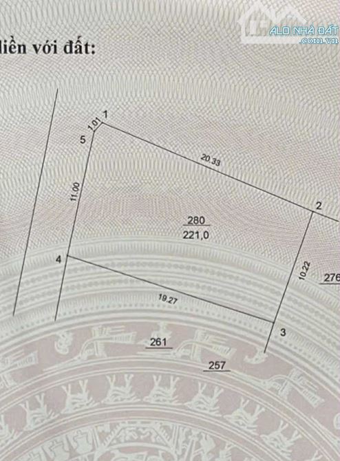 Bán Đất Thụy Phương - B Từ Liêm   221m2 - MT 12m - Lô Góc - Oto Đỗ Tránh - 3