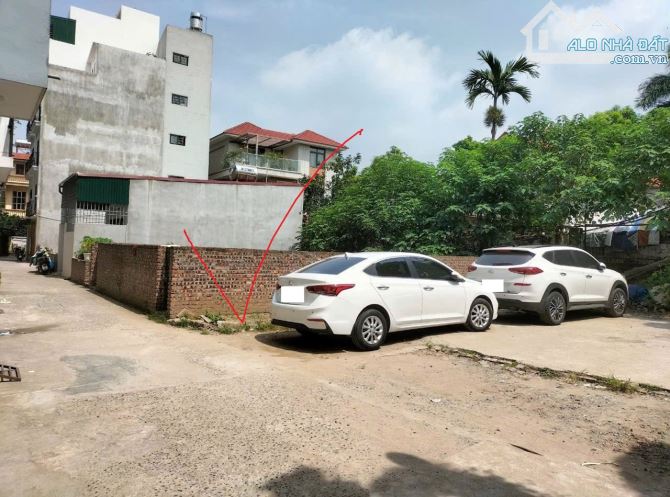 Bán đất mặt ngõ 115 trần cung, thông kinh doanh KĐT Nam Cường, đường 3 ô tô tránh vỉa hè.