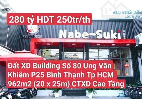 Nhà 80 Ung Văn Khiêm P. 25 Bình Thạnh Tp HCM (Ngay D2 - Nguyễn Gia Trí)
