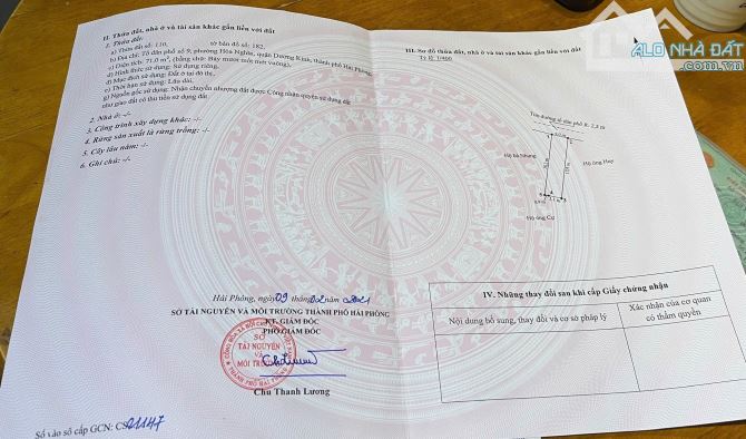 Chỉ 1,x tỷ có ngay lô đất mặt đường nhựa thông rộng tại Hoà Nghĩa, Dương Kinh