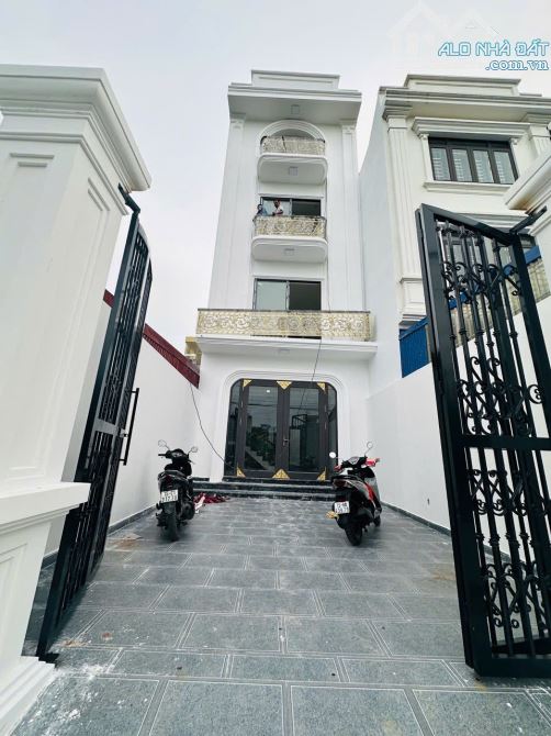 🧧siêu phẩm Nhà 4 tầng sân cổng riêng ô tô đỗ trong sân tại Cái Tắt - An Đồng - An Dương H