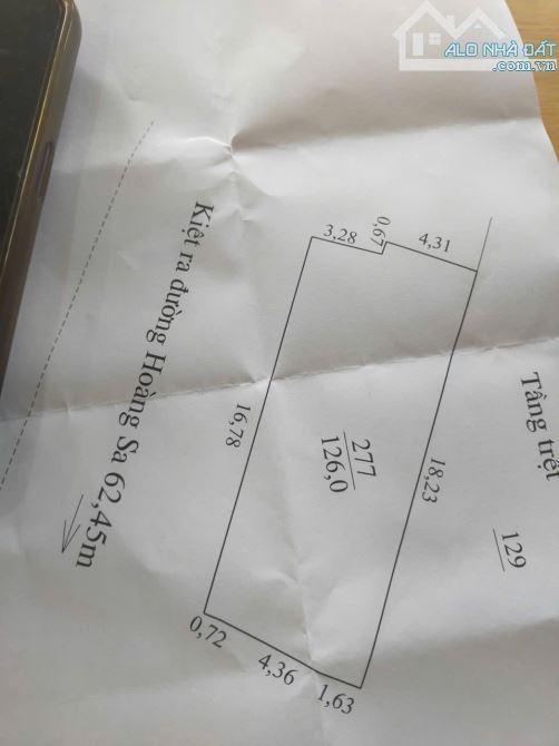 Bán đất kiệt 8m 39A Đường Hoàng Sa,thọ quang, Sơn Trà - Đà Nẵng.