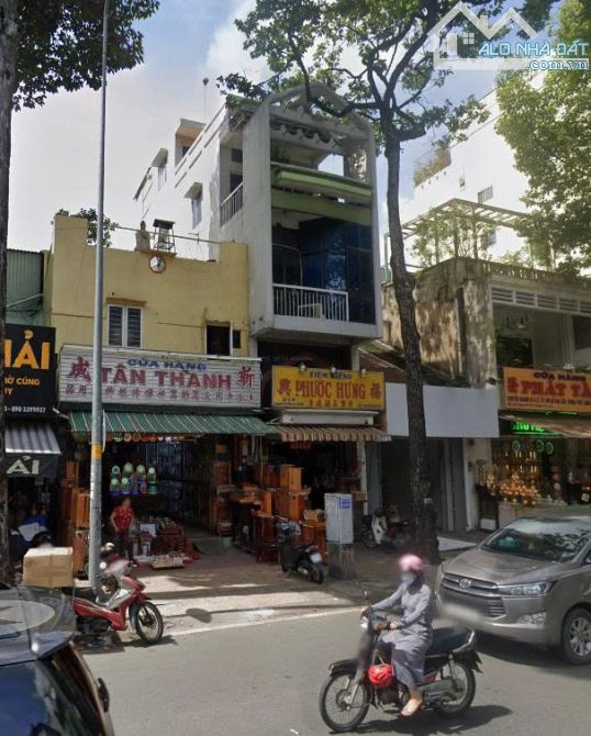 Nhà mặt tiền Nguyễn Chí Thanh, P.12 Q5, DT 13.3x26.5m, CN 328m², Giá 200 tỷ TL