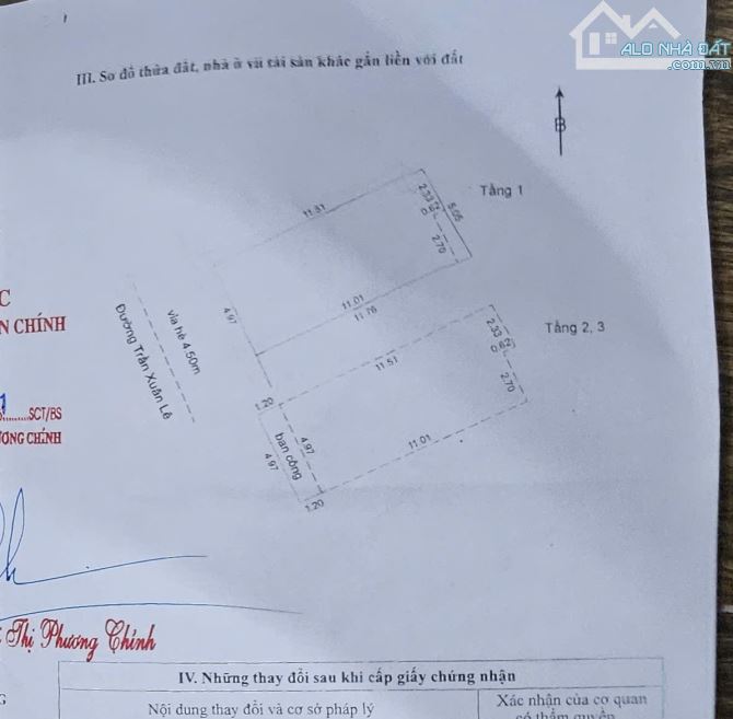 "Người thân cần bán nhà 3 tầng mặt tiền Trần Xuân Lê – Hòa Khê, Thanh Khê