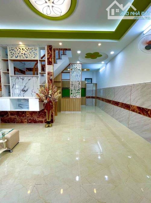 BÁN NHÀ 1 TRỆT 1 LẦU MỚI ĐẸP HẺM Ô TÔ NGUYỄN AN NINH, ĐANG CHO THUÊ