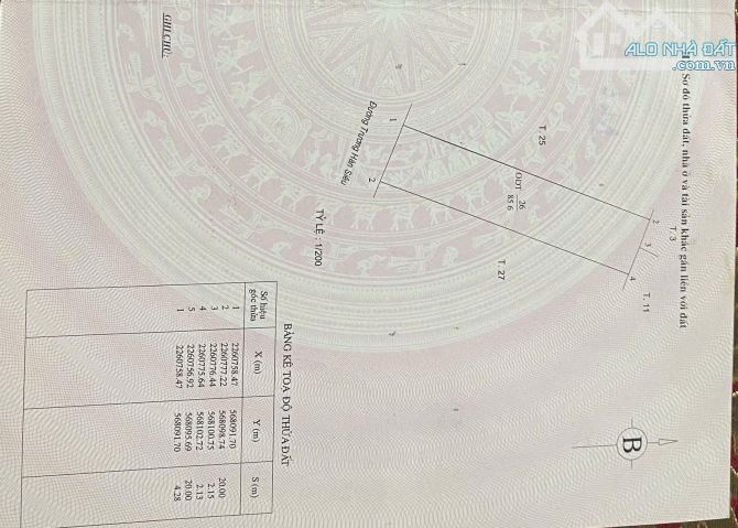 Bán đất mặt đường Trương Hán Siêu - đô thị Hoà Vượng