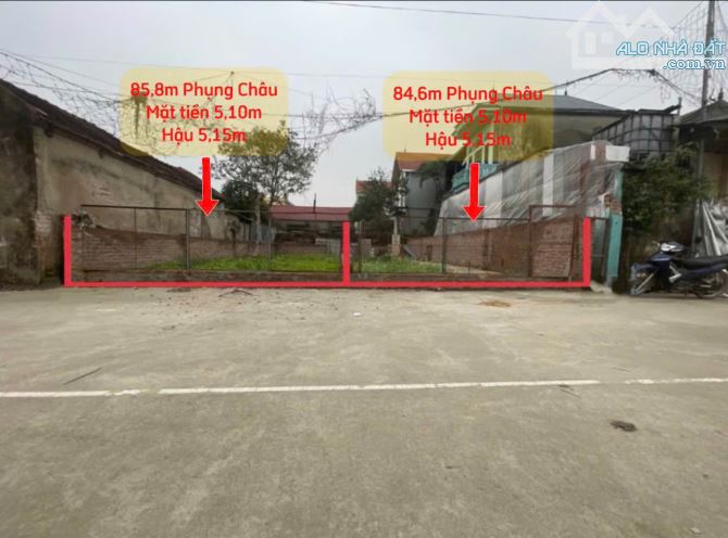 BÁN 2 LÔ ĐẤT ĐẸP, GIÁ ĐẦU TƯ, ĐƯỜNG XE TẢI TRÁNH NHAU. FULL TIỆN ÍCH