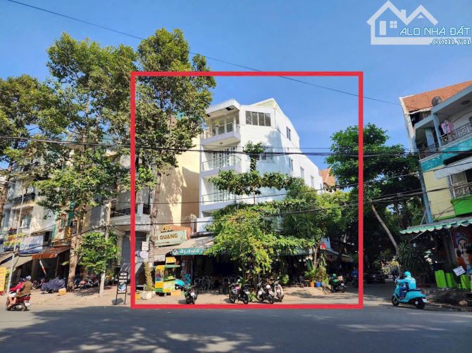 Bán căn góc 2MT Nguyễn Gia Trí, P.25 Bình Thạnh, DT 10x21m ~ 186m², HĐT 80tr/th, Giá 60 tỷ