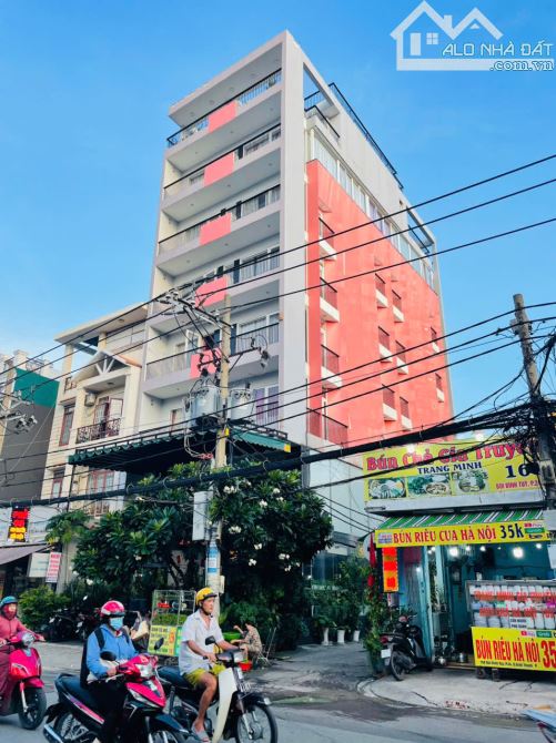 Bán KS góc 2MT Bùi Đình Tuý Q.Bình Thạnh, DT 8x28m ~ 188,5m², 9 tầng 34P, Giá 65 tỷ