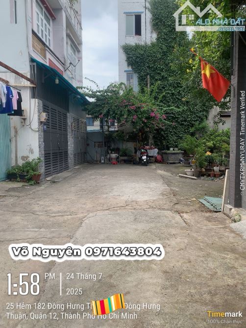 Bán gấp lô đất 100m2 Hẻm 6m giáp KDC An Sương. Khu Dân Trí giá chỉ 5 Tỷ 1