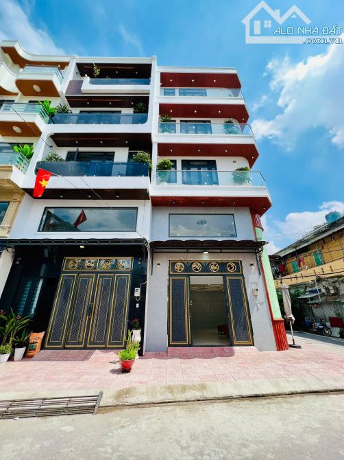 Nhà Góc 2 Mặt Tiền Khu Phân Lô Đường Lê Đình Cẩn 55m2 5 Tầng Full Nội Thất Giá Tốt 7,8 Tỷ