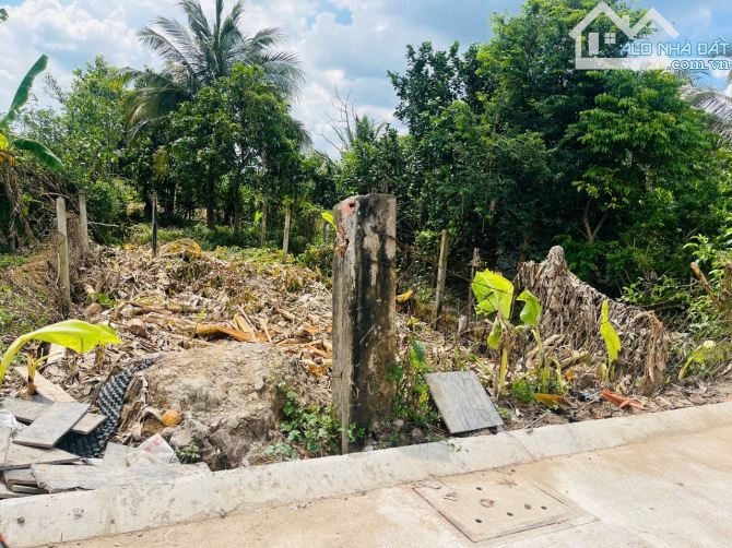 Đất nhánh đanl,  đối diện bệnh viện tỉnh 700 giường vào 100m. Quẹo trái đanl 180m