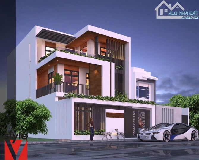 Bán Villa 3 tầng Lô đôi Hoà An 19- Hoà An- Cẩm Lệ