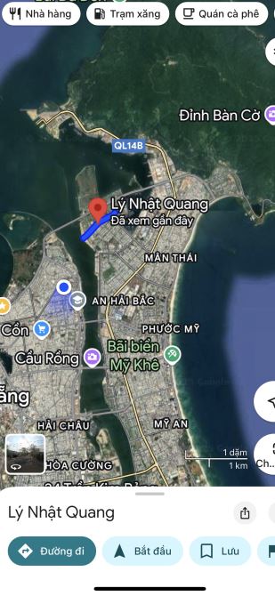 BÁN ĐẤT 2 MẶT TIỀN ĐẸP - ĐỐI DIỆN CÔNG VIÊN - ĐƯỜNG LÝ NHẬT QUANG