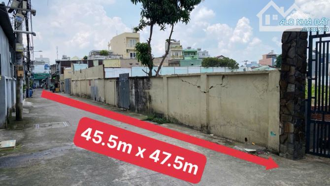 Bán đất phường Linh Tây hẻm Ô tô rộng 10 mét đường Phạm Văn Đồng (2.156 m2) 50 tr/m2